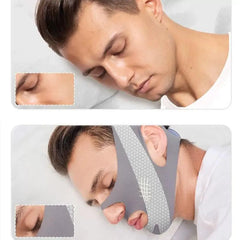 Men's V-Lift Face Slimming Band Sleep Mask Double Chin Removal Anti Wrinkle Breathable Bandage Facial Tightening Strap