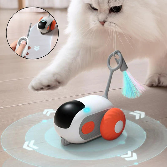 Redtrinket™ Interactive Remote Control Cat Toy Car