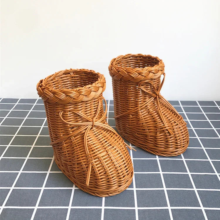 Redtrinket™ Creative Rattan Fruit Basket Home Furnishings