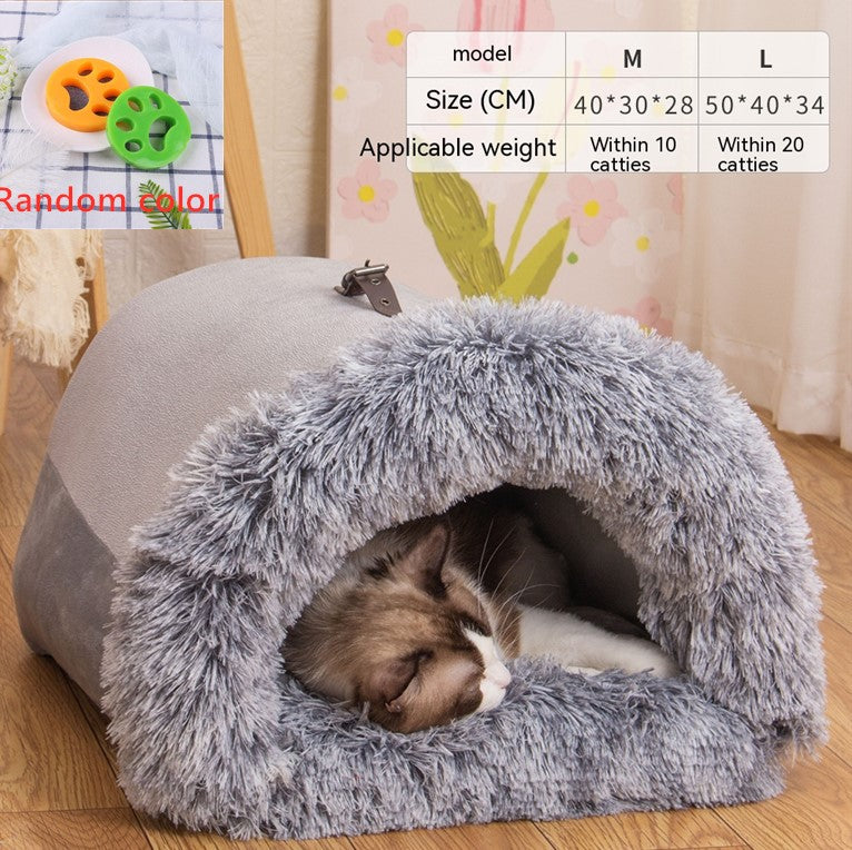 Redtrinket™ Portable Warm Pet Nest for Cats & Dogs