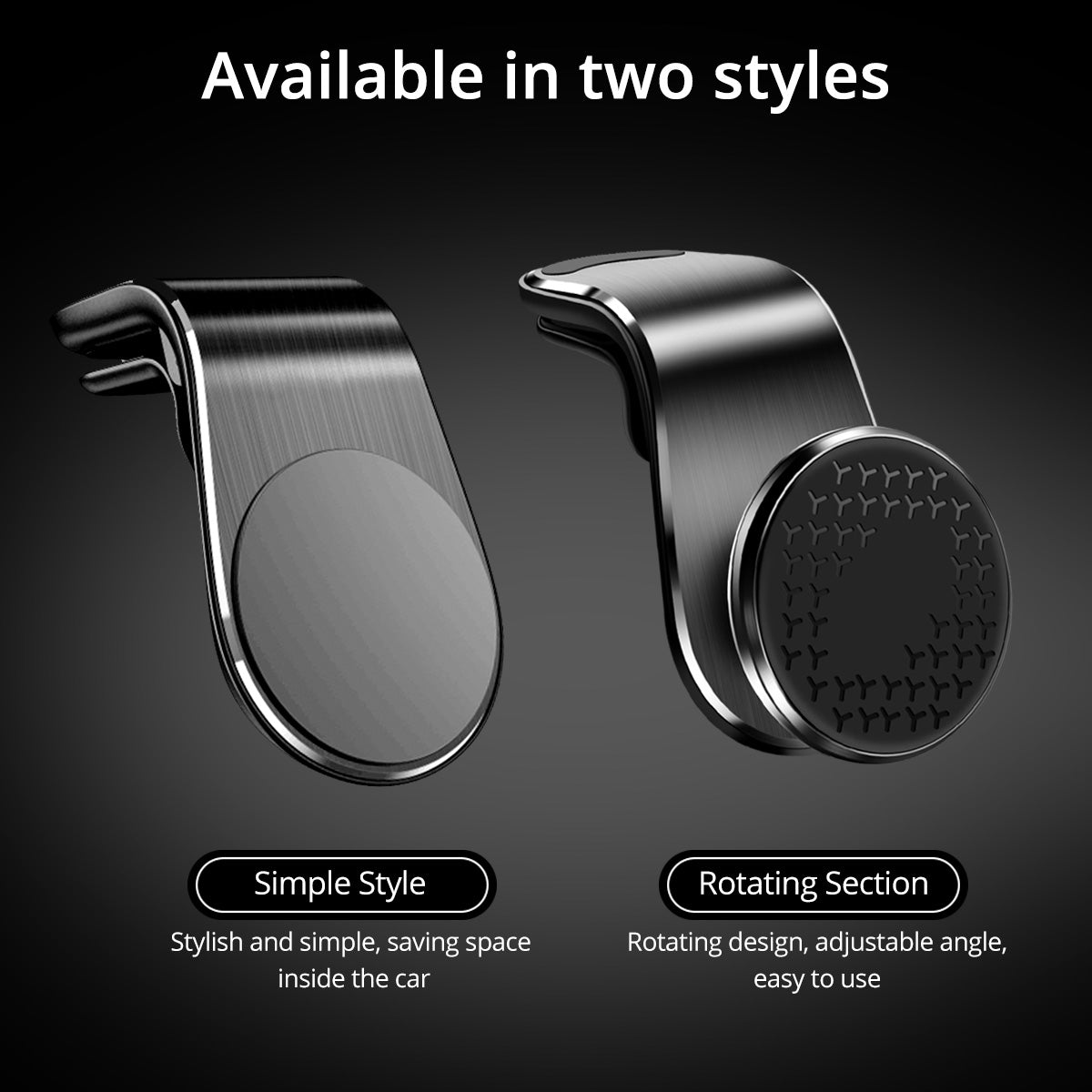 Redtrinket™ Magnetic Air Vent Car Phone Holder