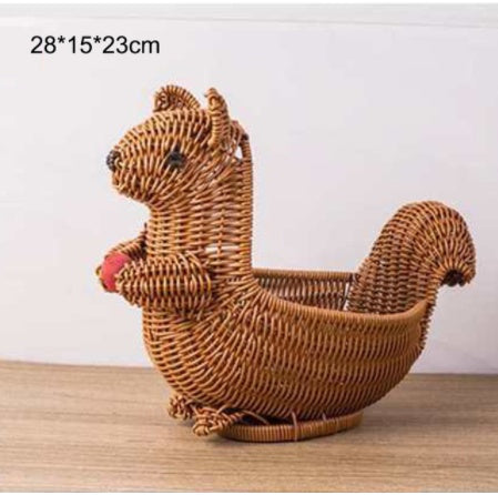 Redtrinket™ Creative Rattan Fruit Basket Home Furnishings