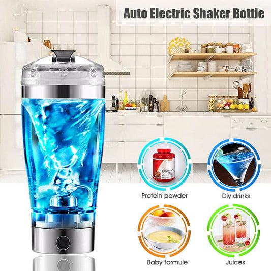 Redtrinket™ USB Rechargeable Electric Protein Mixer Bottle