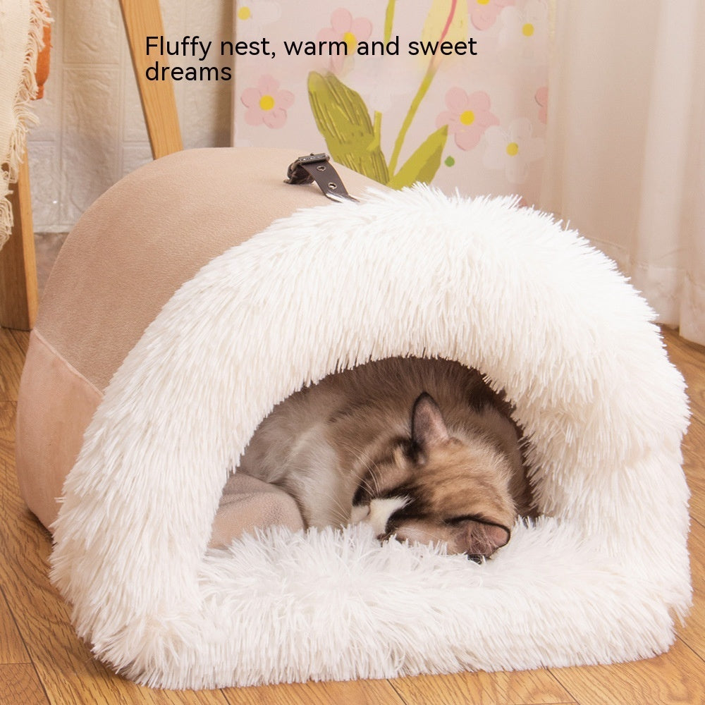 Redtrinket™ Portable Warm Pet Nest for Cats & Dogs