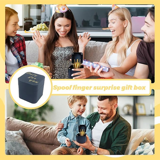Interesting Prank Gift Jumping Middle Finger in Box