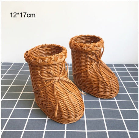 Redtrinket™ Creative Rattan Fruit Basket Home Furnishings