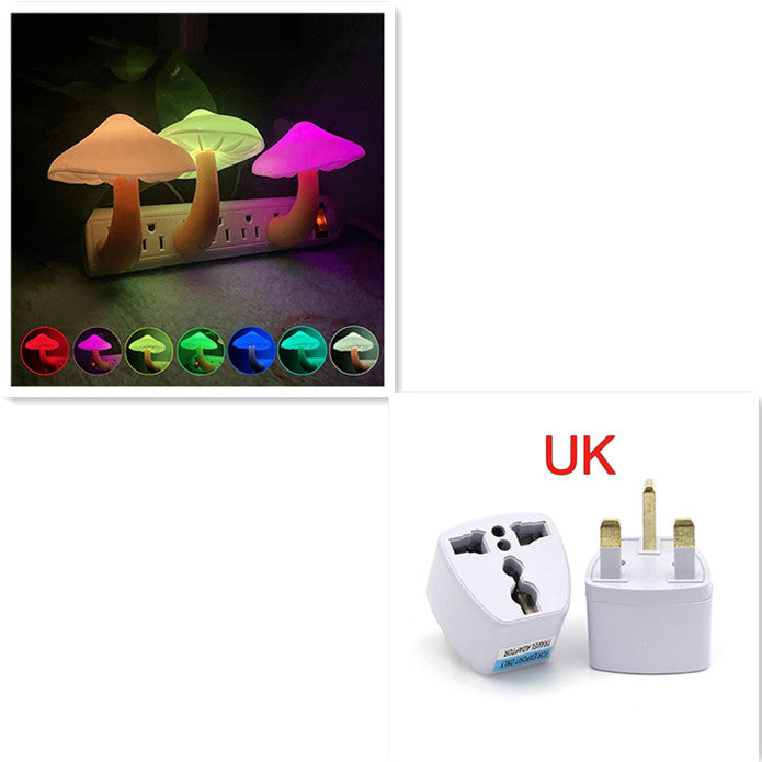 Redtrinket™ LED Mushroom Night Light Plug In Sensor