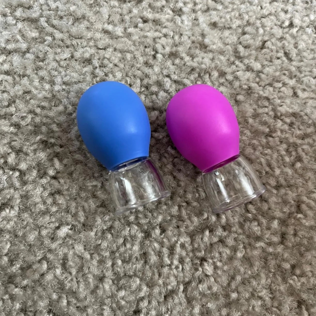 Silicone Cupping Set for Face & Body, Vacuum Suction Massager for Meridians, Nipple Corrector, Facial & Back Walking Cupper