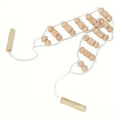 Household Wooden Massage Roller Handheld Manual Body Massage Guasha Tool Full-body Hand Push Trigger Point Massager Women Men