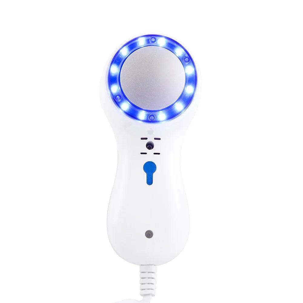Skin Cooling Cold Hammer Machine Cold Compress Blue Photon Skincooler Facial Reduce Swelling Shrink Pore Ice Cooler Calming Care