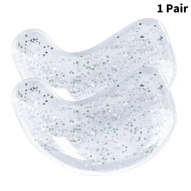 Reusable Under Eye Patches 2-8PCS Hot & Cold Gel Eye Pads Ice Pack for Puffy Eyes Cooling Patches  Eye Care Tools Night Routine