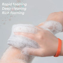 1~8PCs New Foaming Soap Bag Net Mesh Massage Exfoliator Pouch Bathing Bubble Maker Cleaning Tool