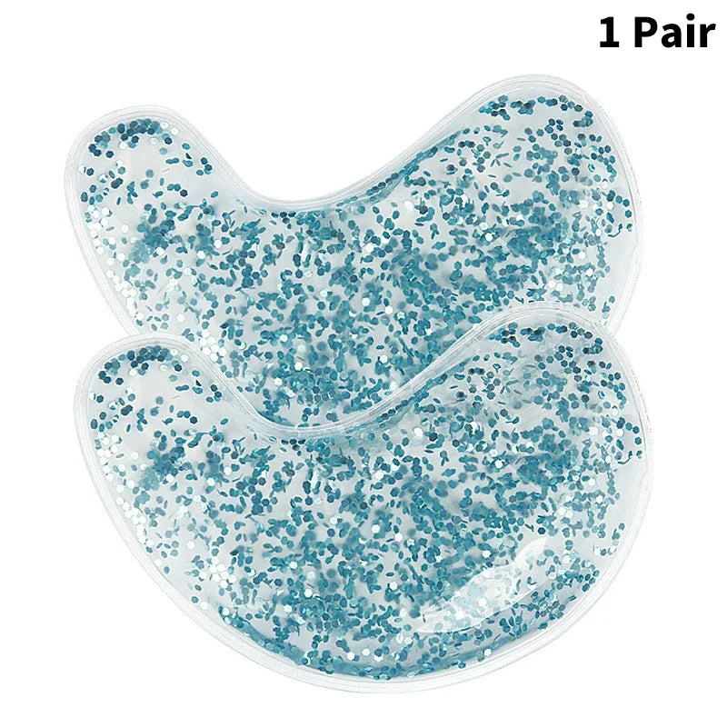 Reusable Under Eye Patches 2-8PCS Hot & Cold Gel Eye Pads Ice Pack for Puffy Eyes Cooling Patches  Eye Care Tools Night Routine