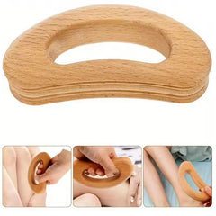 Household Wooden Massage Roller Handheld Manual Body Massage Guasha Tool Full-body Hand Push Trigger Point Massager Women Men