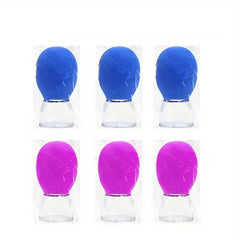 Silicone Cupping Set for Face & Body, Vacuum Suction Massager for Meridians, Nipple Corrector, Facial & Back Walking Cupper