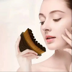 1PC Lymphatic Drainage Brush for Face & Body, Ergonomic Massager Tool, Fits Skin Contours, Detox & Relaxation