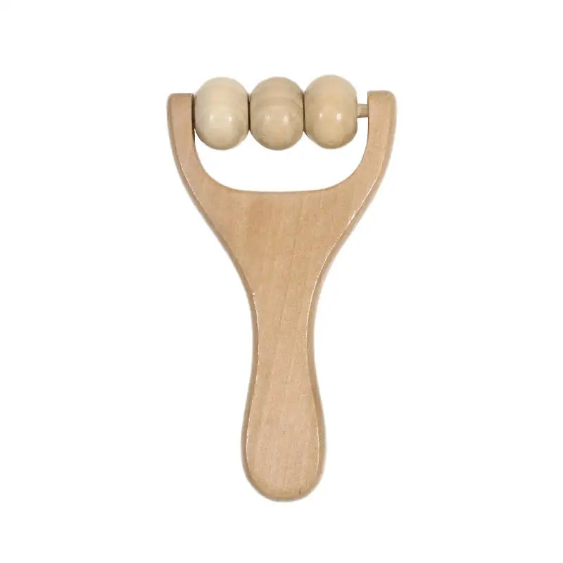 Household Wooden Massage Roller Handheld Manual Body Massage Guasha Tool Full-body Hand Push Trigger Point Massager Women Men