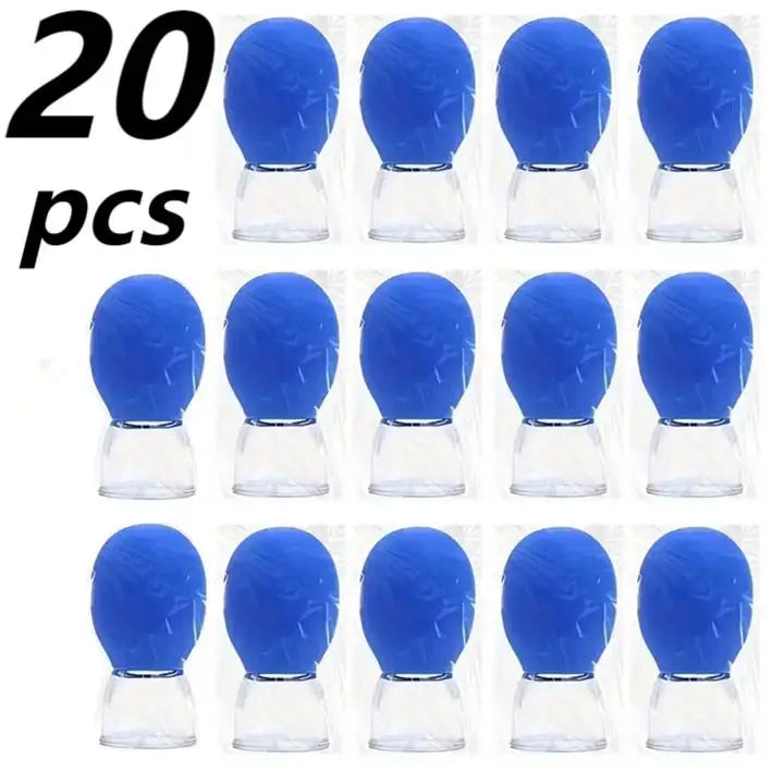 Silicone Cupping Set for Face & Body, Vacuum Suction Massager for Meridians, Nipple Corrector, Facial & Back Walking Cupper