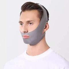 Men's V-Lift Face Slimming Band Sleep Mask Double Chin Removal Anti Wrinkle Breathable Bandage Facial Tightening Strap