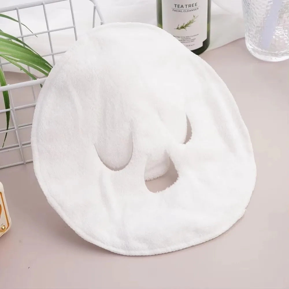 Gifts Hot and Cold Compress Face Towel Masks Hanging Ear Reusable Hot Compress Towel Wet Compress Facial Steamer