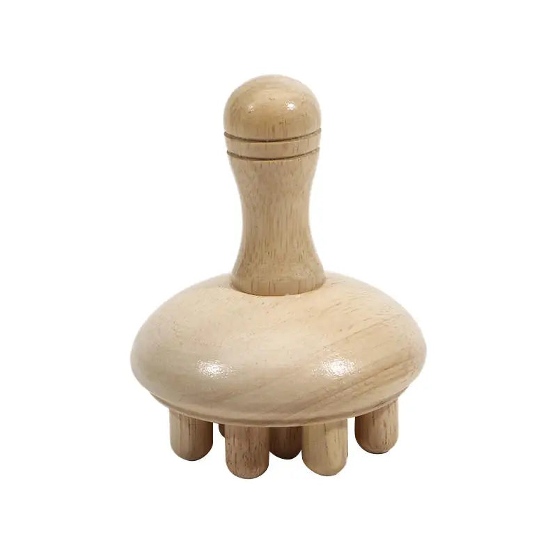 Household Wooden Massage Roller Handheld Manual Body Massage Guasha Tool Full-body Hand Push Trigger Point Massager Women Men
