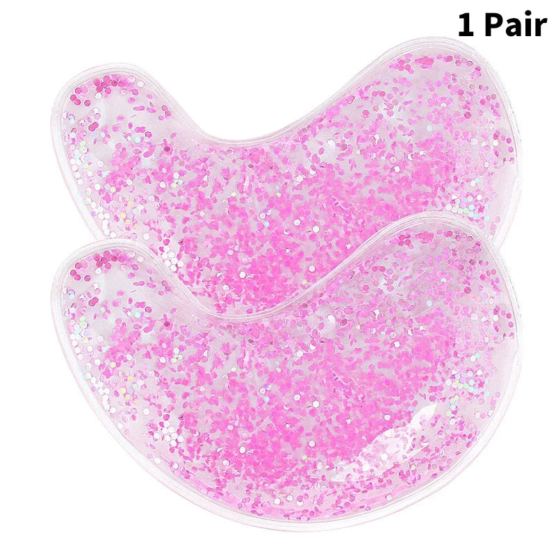Reusable Under Eye Patches 2-8PCS Hot & Cold Gel Eye Pads Ice Pack for Puffy Eyes Cooling Patches  Eye Care Tools Night Routine
