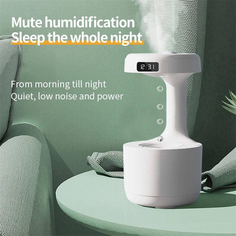 RedTrinket™ Floating Rain Cloud Smart Diffuser – Luxury Anti-Gravity Mood Lamp & Humidifier
