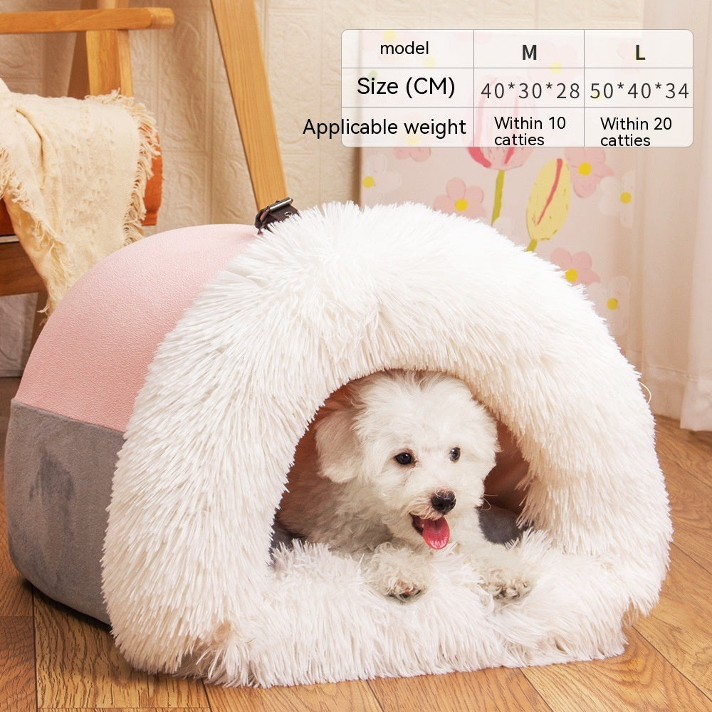 Redtrinket™ Portable Warm Pet Nest for Cats & Dogs