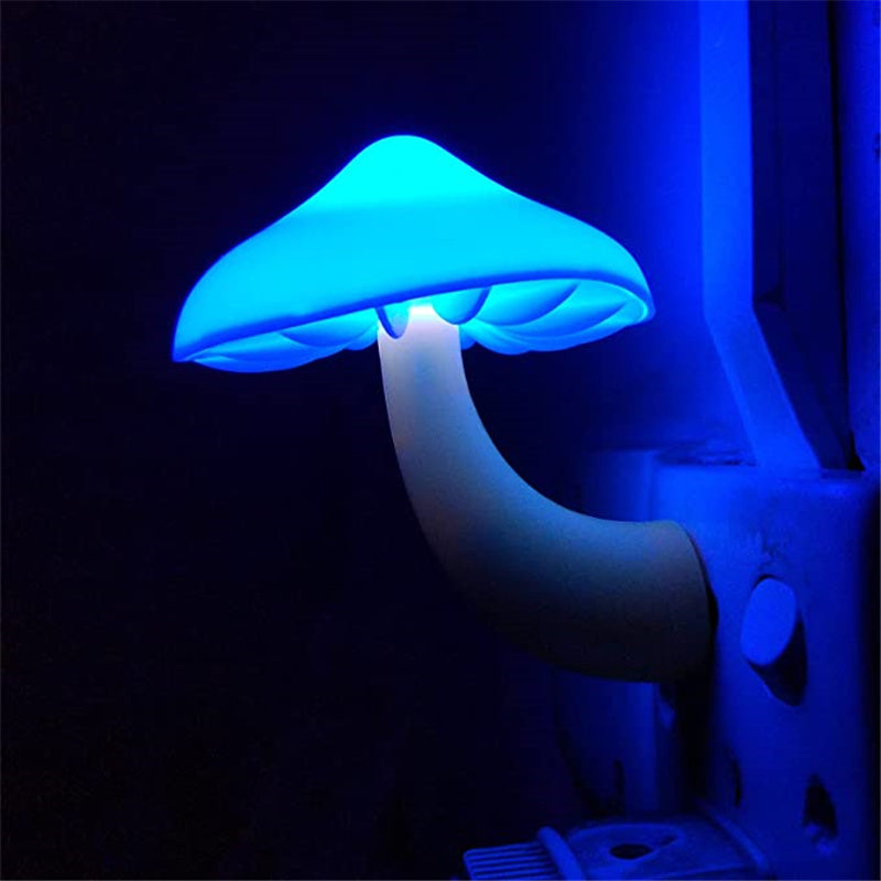Redtrinket™ LED Mushroom Night Light Plug In Sensor