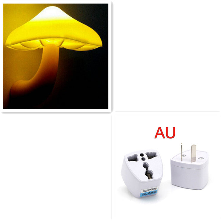 Redtrinket™ LED Mushroom Night Light Plug In Sensor