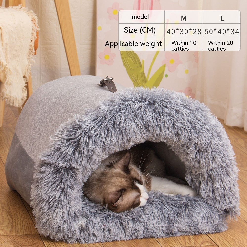 Redtrinket™ Portable Warm Pet Nest for Cats & Dogs