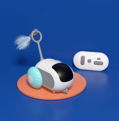 redtrinket Cat Car Toy